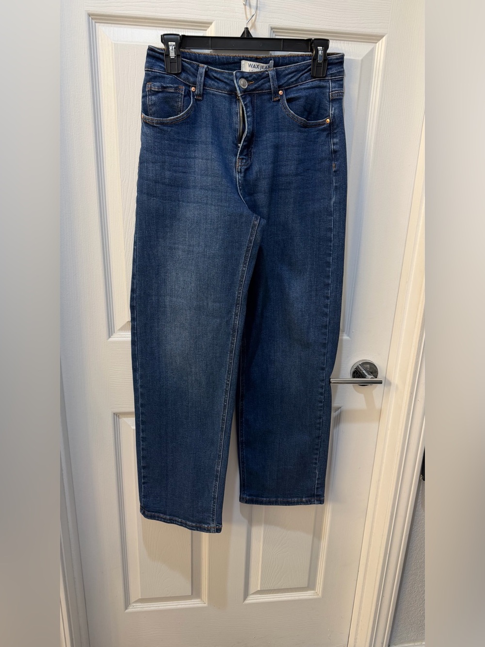 Wax Jean Dark Blue Women's Straight-Leg Jeans